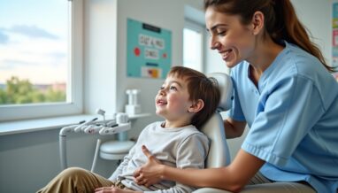 L'importance du soutien parental durant un traitement dentaire